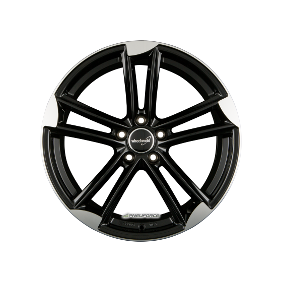 2DRV by WHEELWORLD WH27 Schwarz Hochglanzpoliert (SP+)